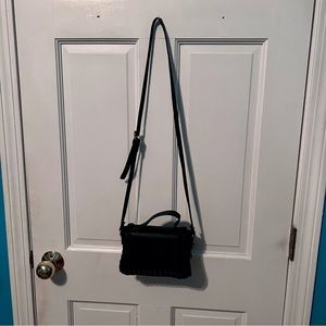 Black crossbody purse